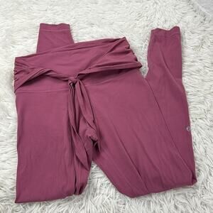 Lululemon Align Pant 28" *Wrap Waist Moss Rose